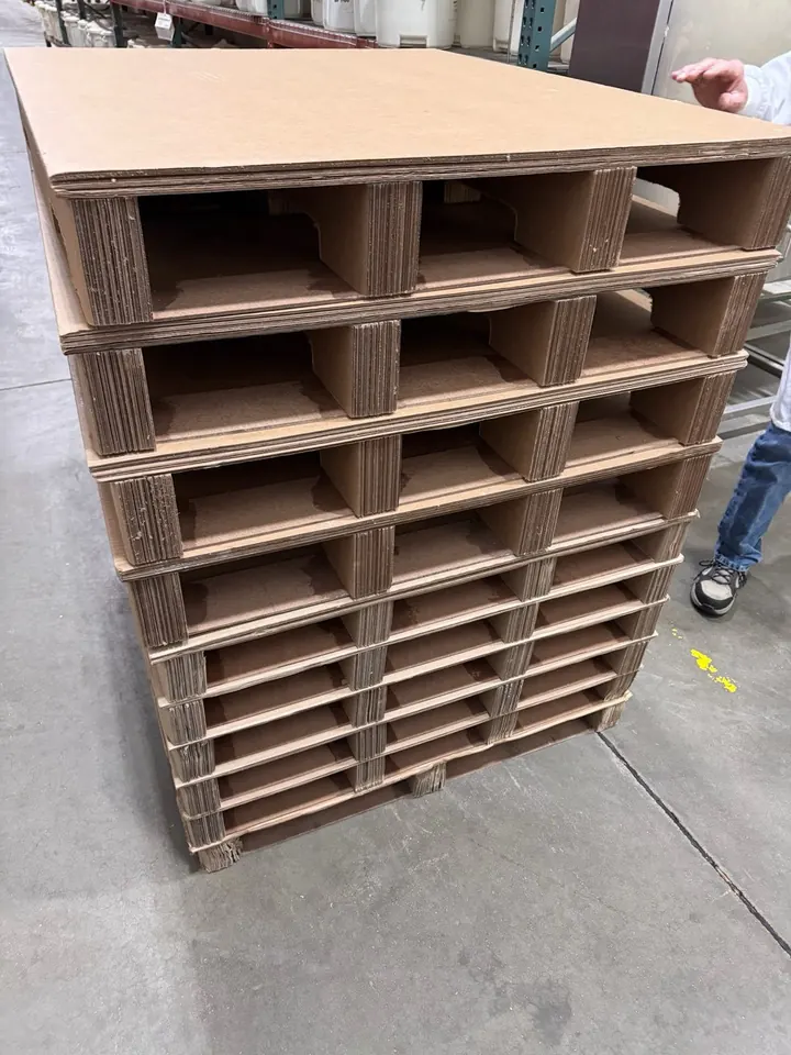 Stack of TuffCorr™ pallets