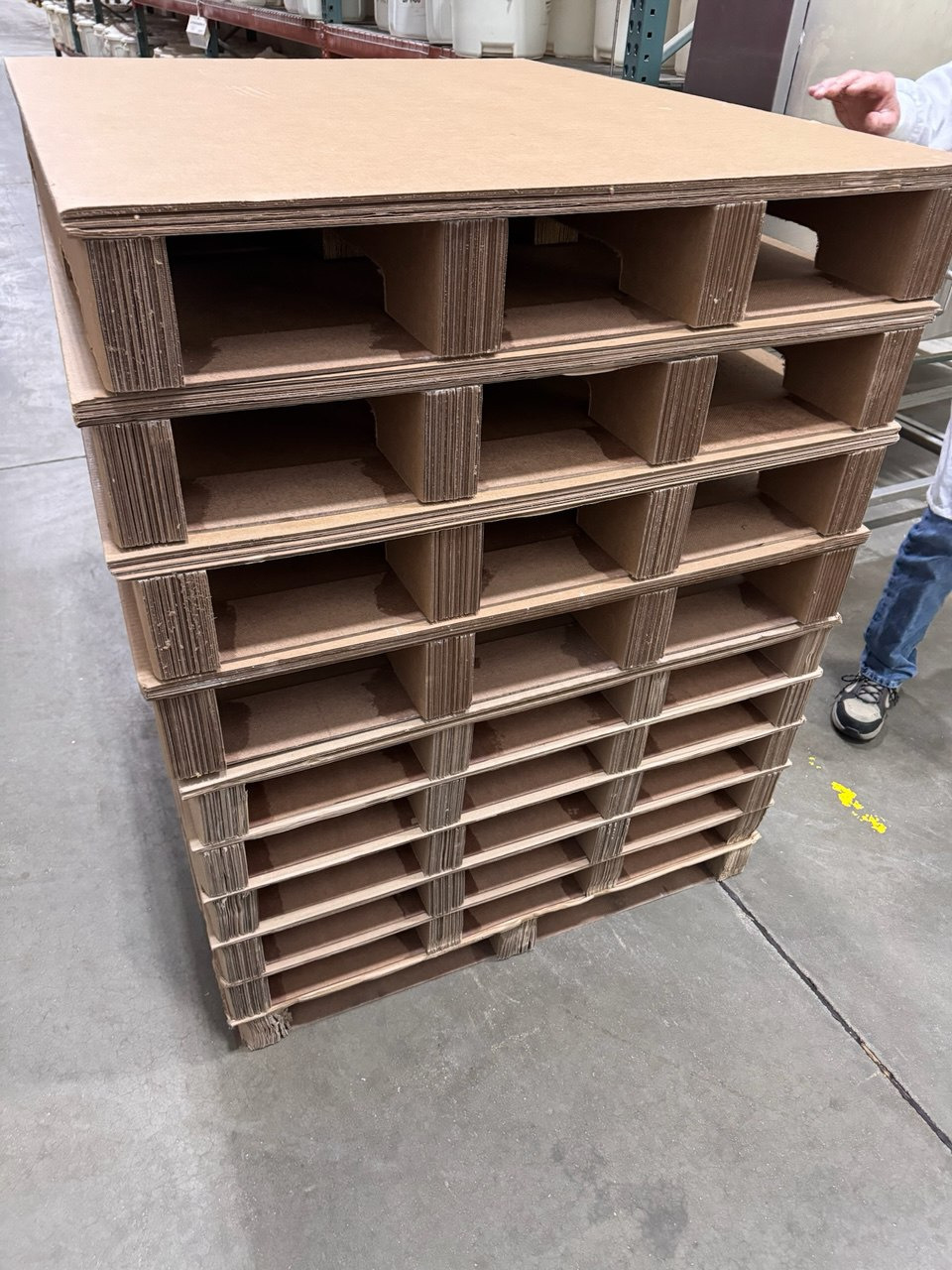 Stack of TuffCorr™ pallets
